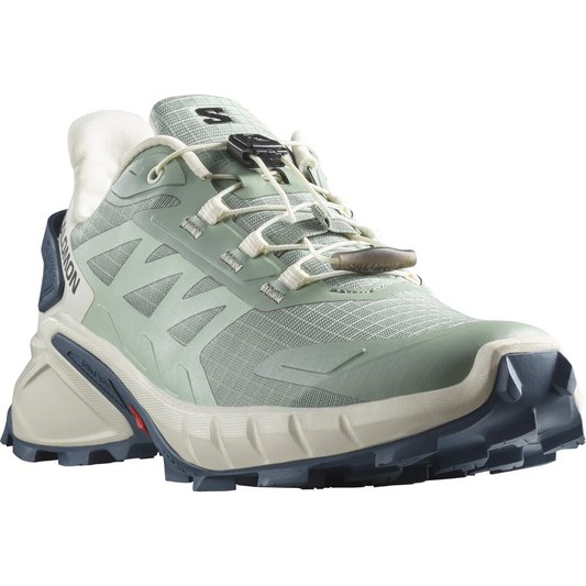 Zapatos SALOMON Supercross 4 W verde claro/blanco/azul