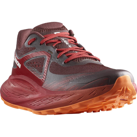 SALOMON zapatos Glide Max TR marrón/rojo/naranja