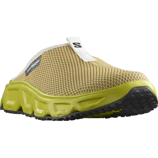 SALOMON calzado Reelax Slide 6.0 marrón claro/amarillo