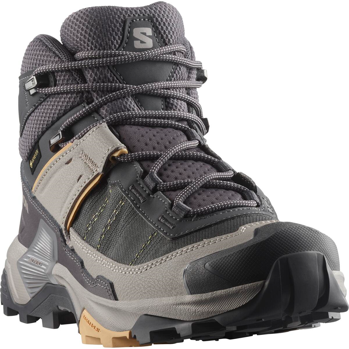 SALOMON zapatos X Ultra 5 Mid GTX W gris claro/gris