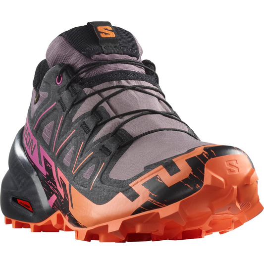 SALOMON обувь Speedcross 6 GTX W orange/black/violet