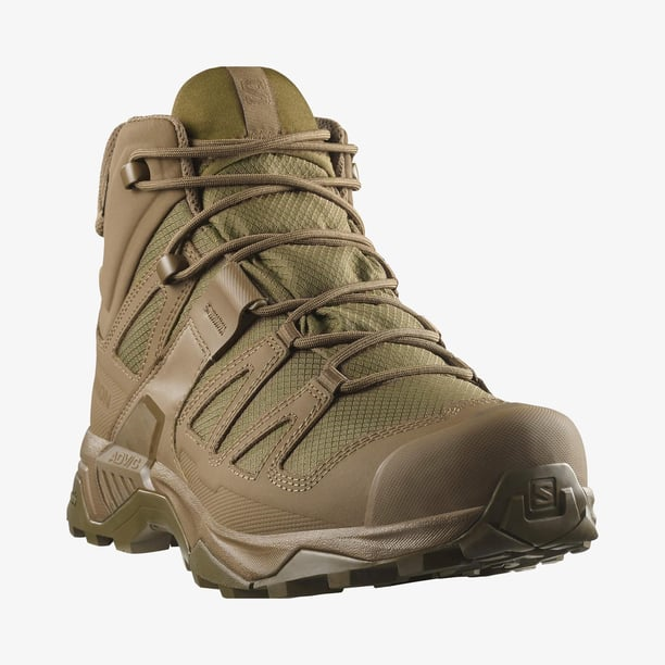 SALOMON tactical shoes X Ultra Forces Mid GTX coyote