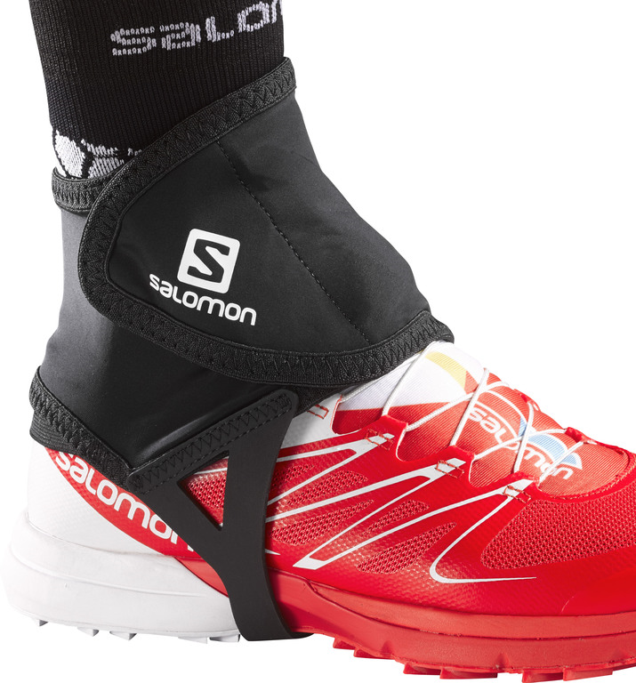 SALOMON cubre zapatos Trail Gaiters Low negro