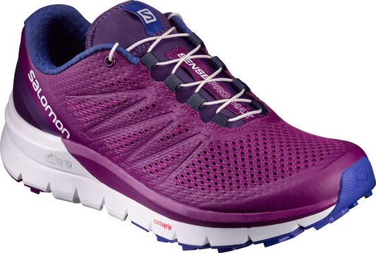ZAPATOS SALOMON Sense Pro Max W púrpura/blanco