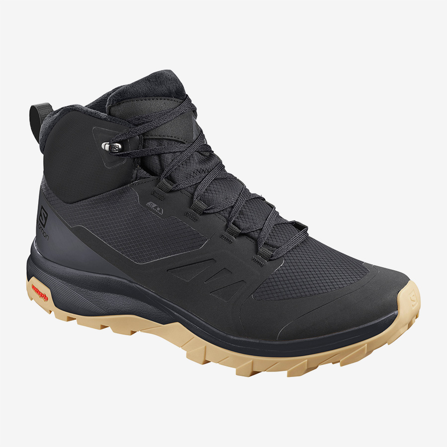 SALOMON zapatos Outsnap CS WP negro