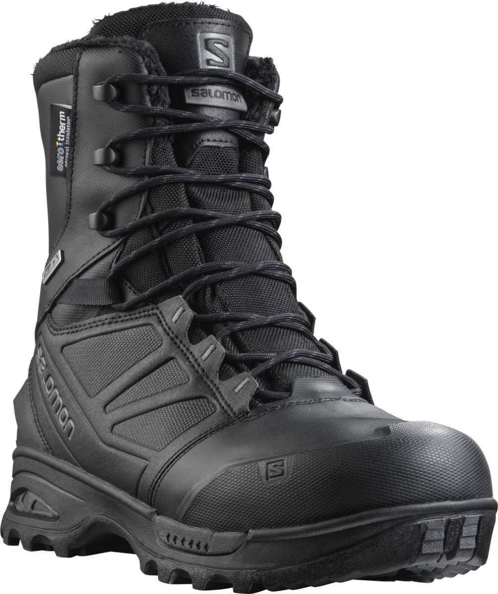 Zapatos tácticos SALOMON Toundra Forces CSWP negro