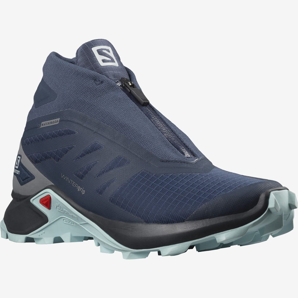 SALOMON zapatos Supercross Winter CSWP W azul oscuro/azul