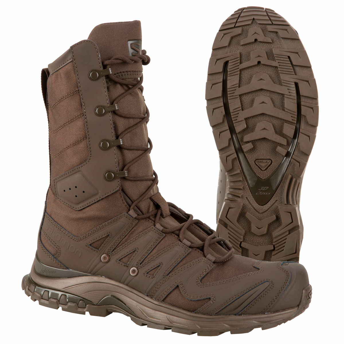 Zapatos tácticos SALOMON XA Forces Jungle brown