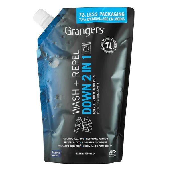 Grangers Wash+Repel Down 2in1 1L pouch - alanaturaleza.es