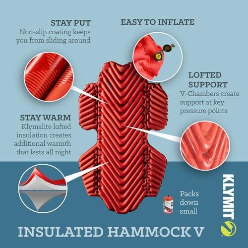 Klymit Insulated Hammock V - alanaturaleza.es