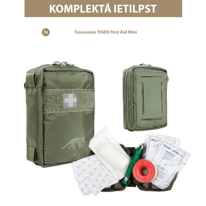 M - TAC Emergency Bag (Full Set)(With Incomplete First Aid Kit) - DABAI.LV