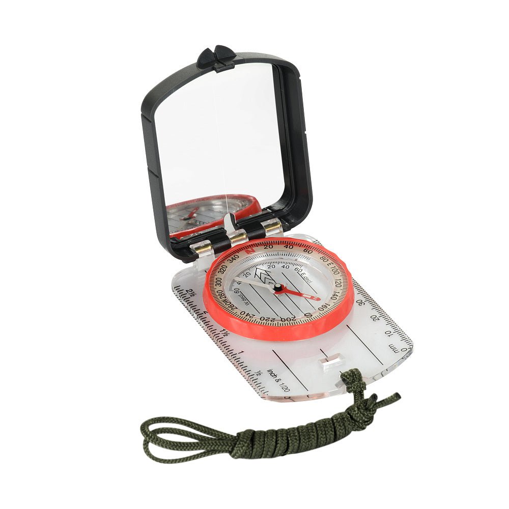 M - Tac Cartographic compass with mirror small - alanaturaleza.es
