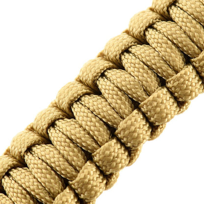 M - Tac paracord bracelet with flint lighters, compass, and whistle - alanaturaleza.es