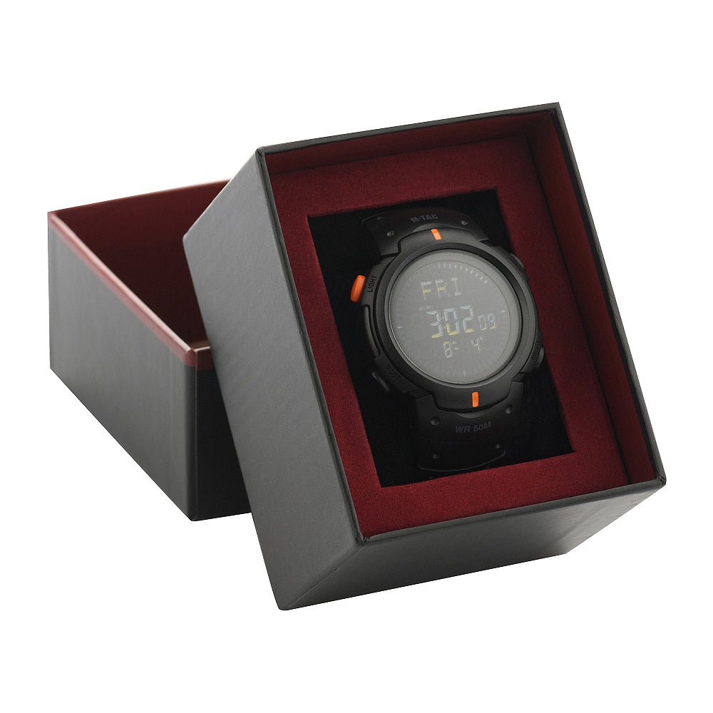 Reloj de pulsera táctico M-Tac con brújula