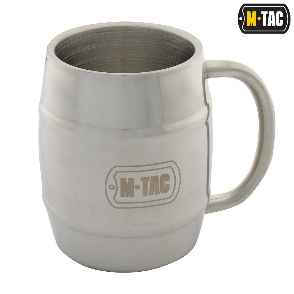 M - Tac стальная термокружка для кемпинга - dabai.lv