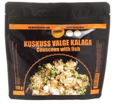 MEKI Couscous with White Fish 110g - DABAI.LV