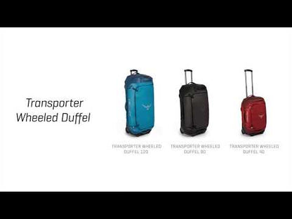 Osprey Transporter Wheeled Duffel 60 черный