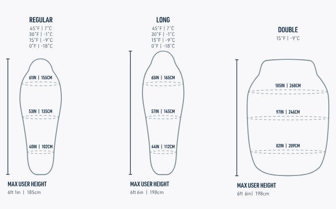 Sea To Summit Spark - 9C Down Sleeping Bag Regular - dabai.lv
