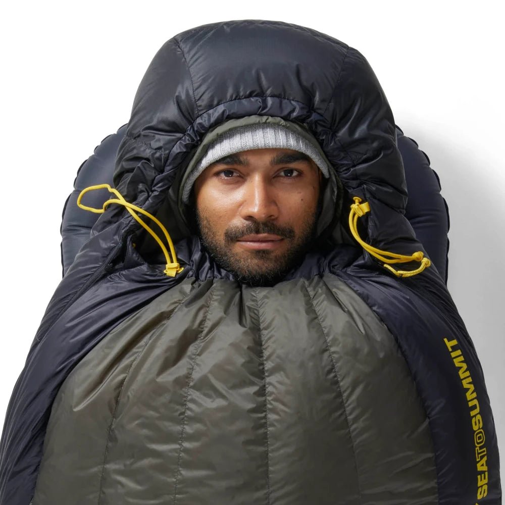Sea To Summit Spark Pro - 9C Down Sleeping Bag Regular beluga black - DABAI.LV