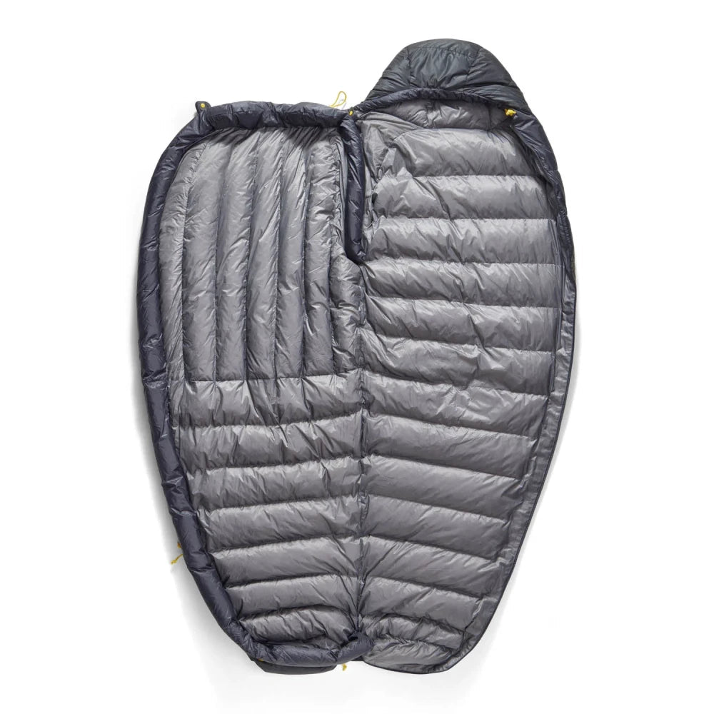 Sea To Summit Spark Pro - 9C Down Sleeping Bag Regular beluga black - DABAI.LV