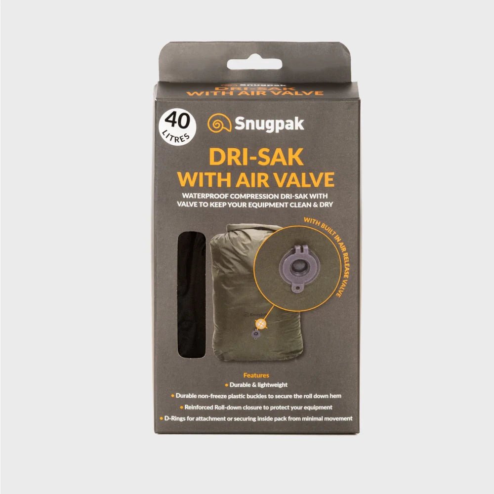 Snugpak Dri - Sak With Air Valve 40L - alanaturaleza.es