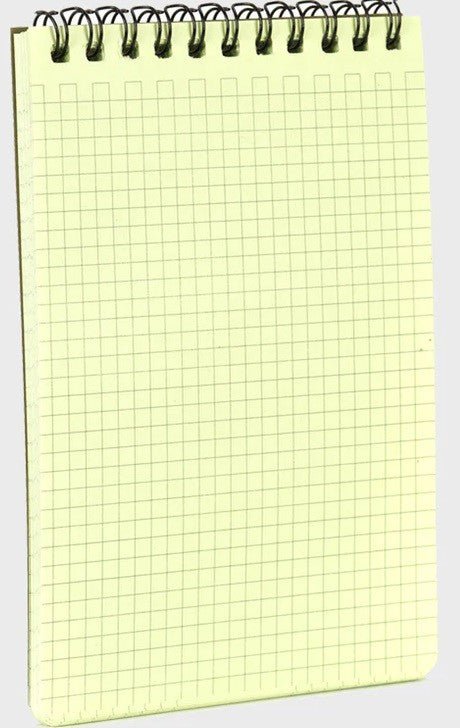 Snugpak Water Resistant Notebook (Olive) - DABAI.LV