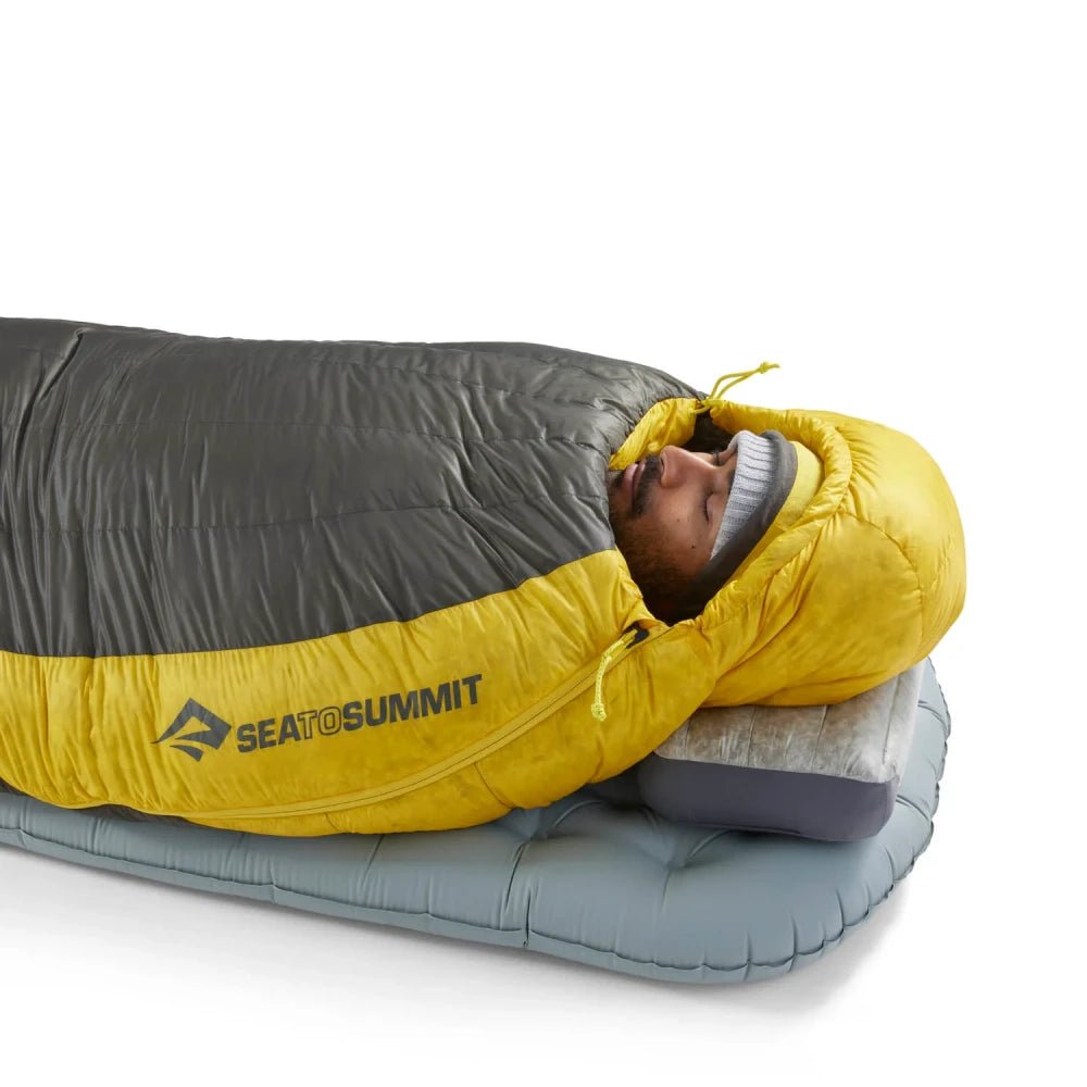StS Spark - 18C Down Sleeping Bag Long beluga black - dabai.lv