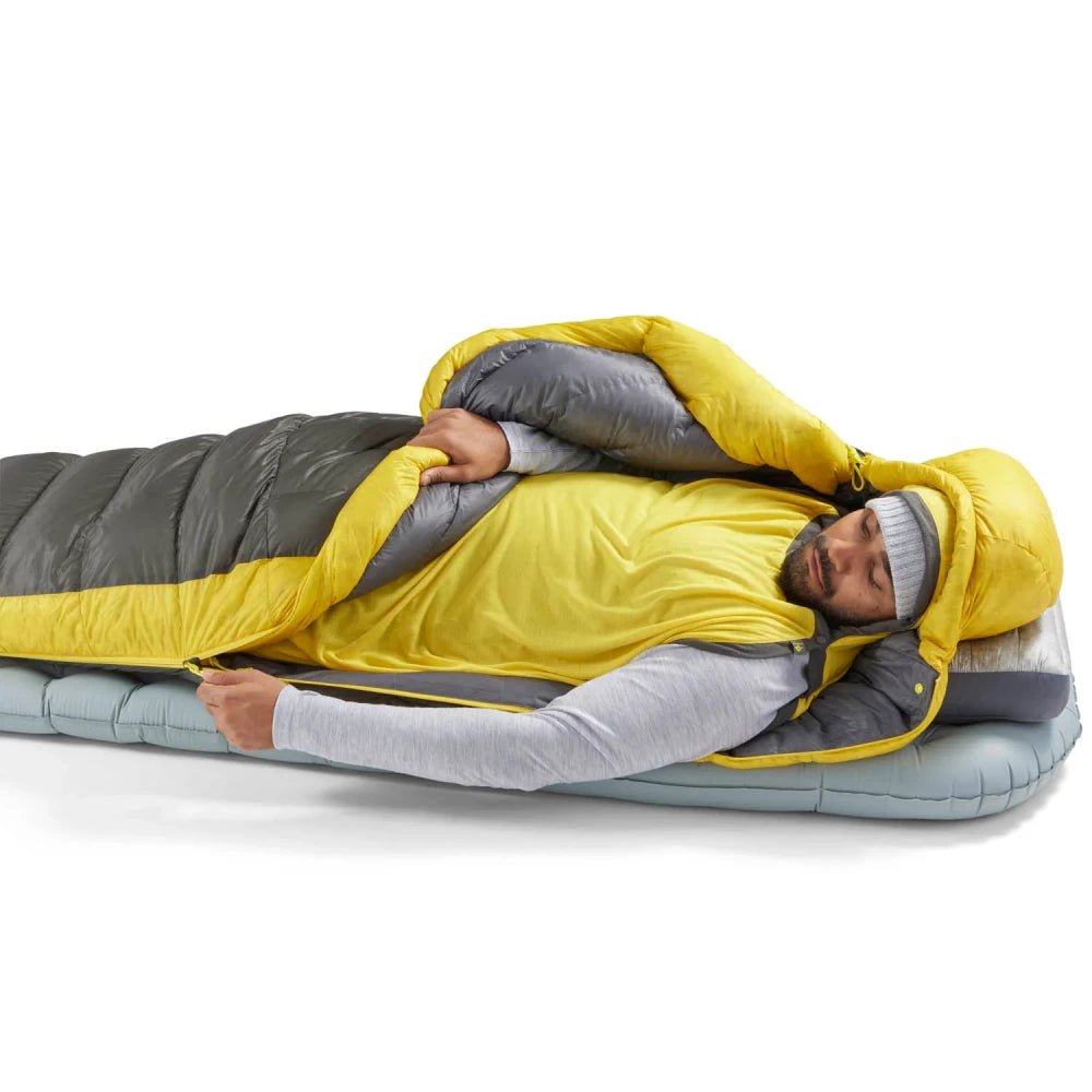 StS Spark - 18C Down Sleeping Bag Long beluga black - dabai.lv