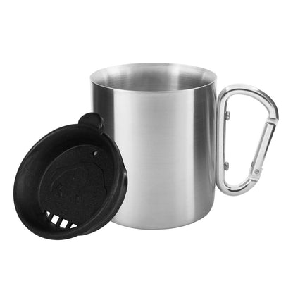 Thermo mug with carabiner 250l - DABAI.LV