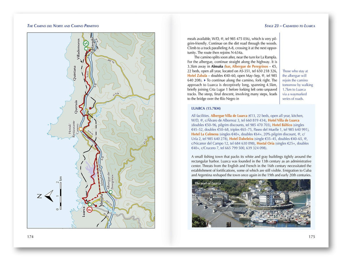 The Camino del Norte and Camino Primitivo To Santiago de Compostela and Finisterre from Irun or Oviedo (ENG) - alanaturaleza.es