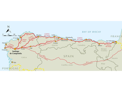 The Camino Ingles and Ruta do Mar (ENG) - dabai.lv