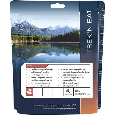 TREK`N EAT Beef Stroganoff with Rice - alanaturaleza.es